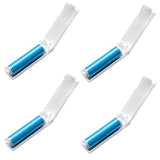 LJJCSFF 4pcs Pet Hair Remover Roller Reusable Sticky Lint Roller for Clothes Reusable Lint Roller for Pet Hair Washable Lint Remover for Clothes