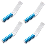LJJCSFF 4pcs Pet Hair Remover Roller Reusable Sticky Lint Roller for Clothes Reusable Lint Roller for Pet Hair Washable Lint Remover for Clothes