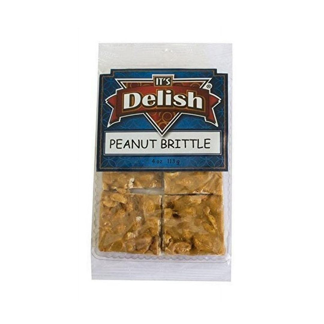 Gourmet Peanut Brittle by Its Delish, 4 oz bag