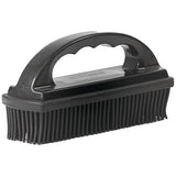 Hi-Tech Rubber Pet Hair Removal Brush with Grip - Reusable Dog & Cat Hair Remover for Car Seats, Upholstery & Carpets - Easy-Clean Rubber Bristles