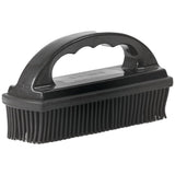 Hi-Tech Rubber Pet Hair Removal Brush with Grip - Reusable Dog & Cat Hair Remover for Car Seats, Upholstery & Carpets - Easy-Clean Rubber Bristles