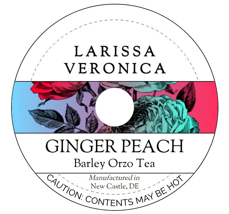 Ginger Peach Barley Orzo Tea (Single Serve K-Cup Pods) (12 pods, ZIN: 572821) - 3 Pack