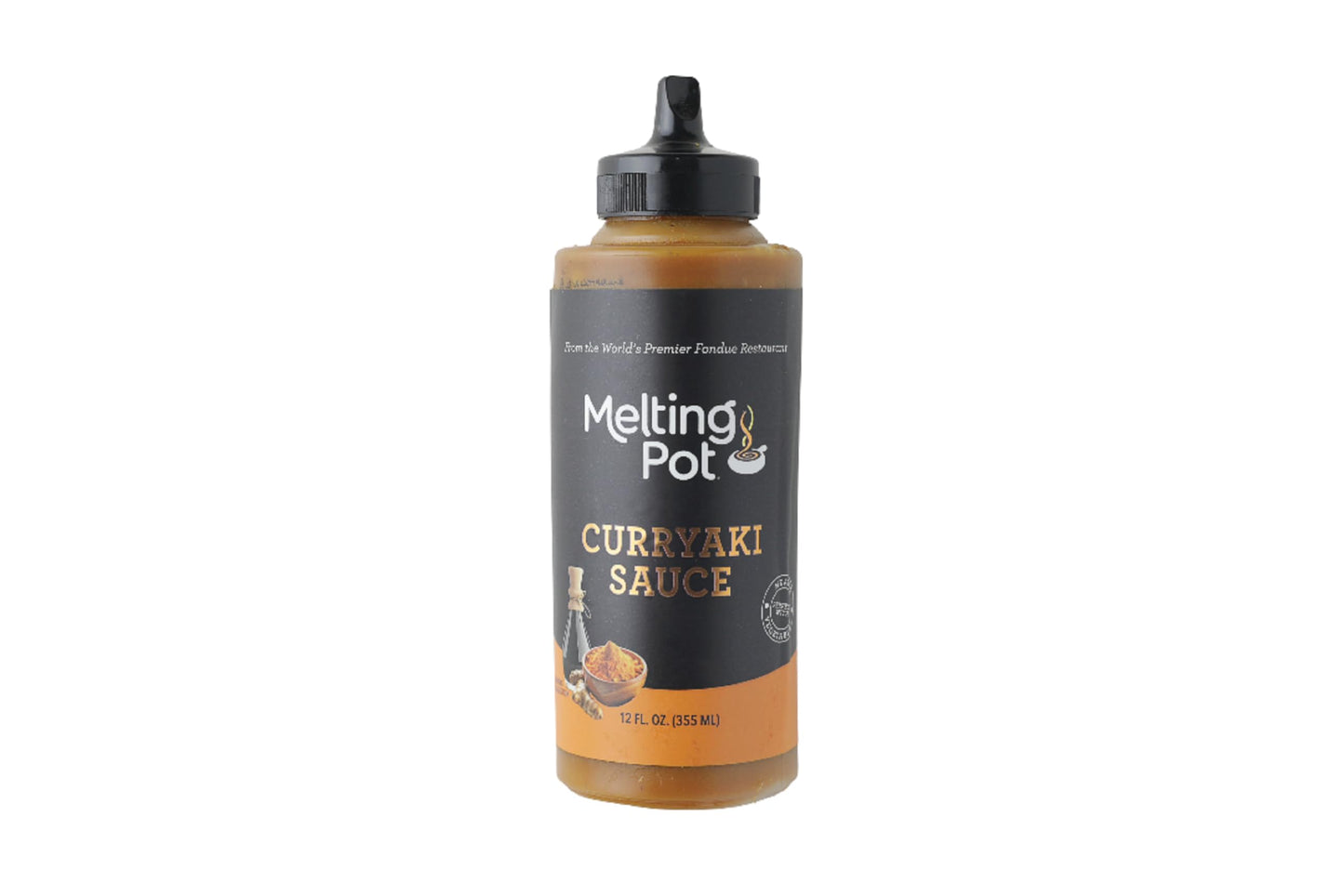 The Melting Pot Curryaki Salad Dressing and Sauce, Curry and Teriyaki Fusion Flavor, 12 Fl Oz (Pack of 1)