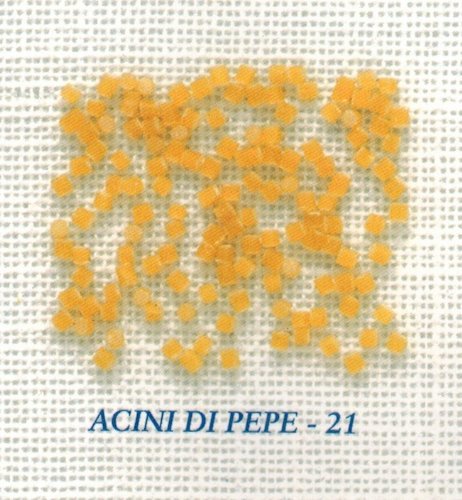 Acini di Pepe #21 Soup Cut Pasta Case of Twenty (20) 1 .lb Pouches