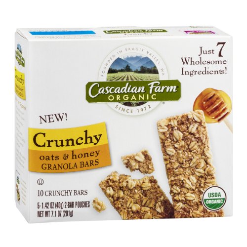 Organic Crunchy Granola Bars; Oats & Honey