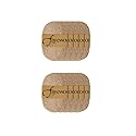 ZHUPI Natural Dish Sponges Kitchen, Organic Compostable Fruit Vegetable Scrubber, Non-Scratch Scouring Dishwashing Scrub Sponge Pads(10 Pcs)