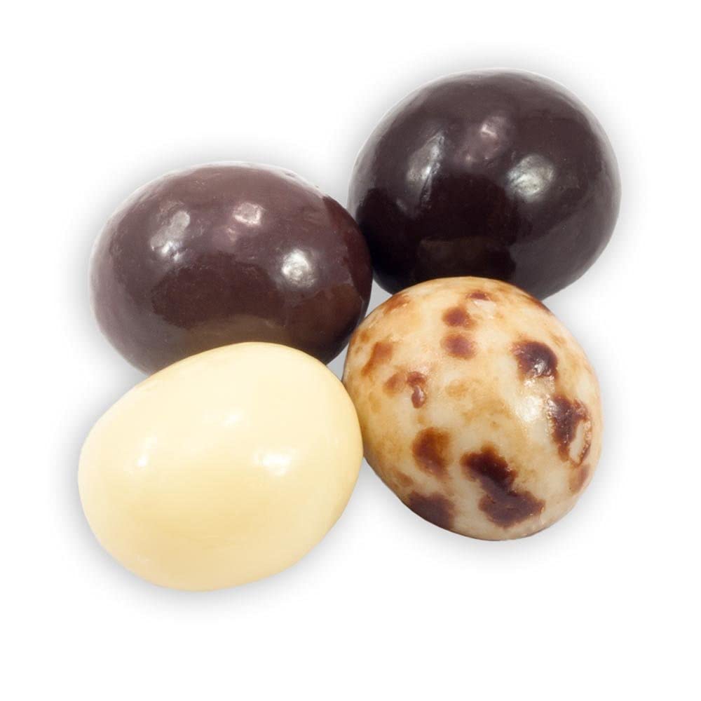 Dilettante Espresso Blend Espresso Beans In Semisweet, Milk and White Chocolate, 5 Pound