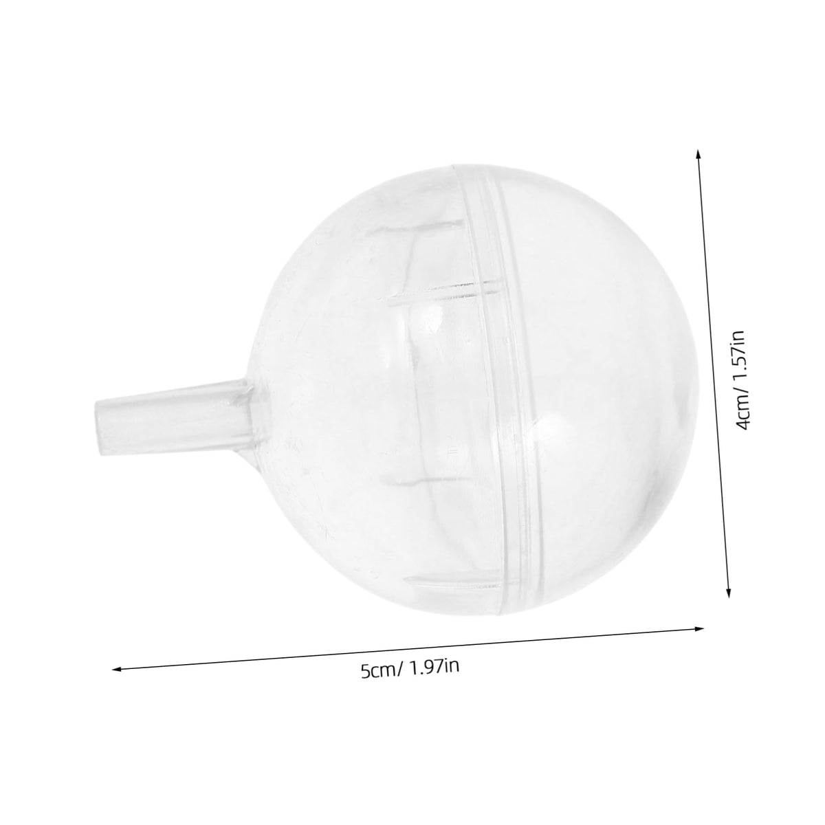 OFFIGAM 40Pcs Transparent Chocolate Ball Cup Bases for Candy Bouquets Practical and Decorative Candy Packaging for Valentine Day and Special Occasions