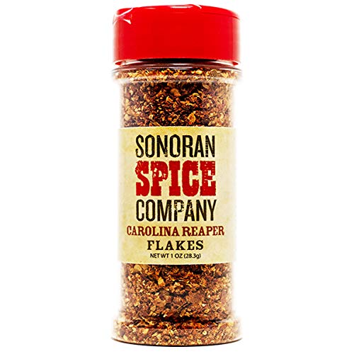 Carolina Reaper Peppers, Powder and Flakes Spice Gift Set