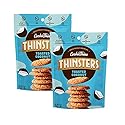 Thinsters Cookie Thins Cookies, Toasted Coconut, 16oz (Pack Of 2), Non-GMO, Peanut Free, No Corn Syrup, Crunchy Cookies, No Artificial Flavors