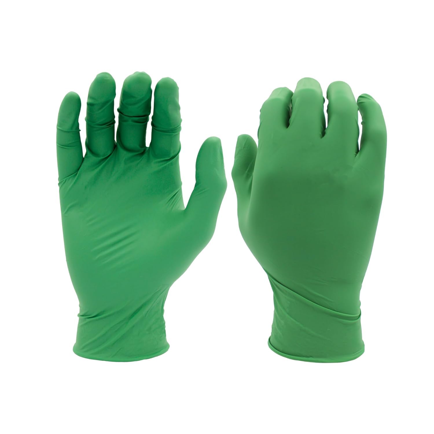 SHOWA 7705PFT Sustainable EBT Latex-Free, Powder-Free, Accelerator-Free, Nitrile Disposable Single Use Safety Gloves, 4 Mil, 9.5" Length, Medium (1