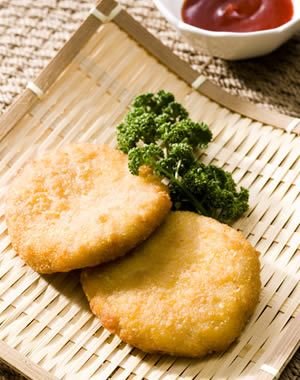 VegeFarm Vege Chicken Patty - 10 x 1lb bags NON-GMO, Plant Based