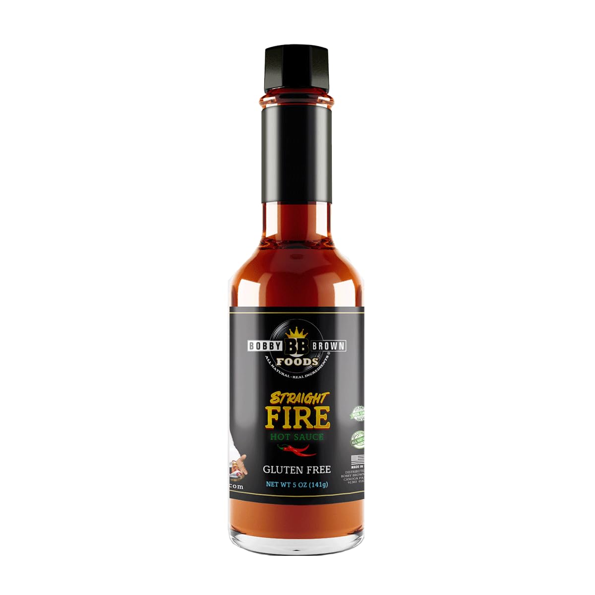 Bobby Brown's Straight FIRE Hot Sauce - 5 oz