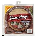 Mama Mary's, Prepared Pizza Crusts, Thin & Crispy 7" Crusts (3 Crusts), 9oz Bag (Pack of 3) (Choose Types Below) (Thin & Crispy 7" Crusts (3 Pack))