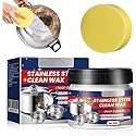 KFTUVBN 1PC Stainless Steel Scratch Remover for Appliances Upgraded Multi-Purpose Scratch Remover Paste for Oven Appliances Grease Sink Fridge