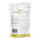 Halo Naturals Organic Moringa Leaf Cut & Sifted, 4 Ounces (Moringa oleifera) USDA Certified | Resealable Pouch| Packaged in The USA