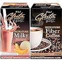 GlutaLipo Gold Series Signature Fiber Coffee & Milky Melon Mix Bundle - 20 Sachets