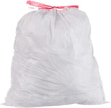 LIMELINEN Tall Kitchen Trash Bags with Drawstring, 200 Count, 13-gallon Trash Bag of 0.9 mil Thickness, Leak and Odor-Resistant, Heavy-Duty Plastic