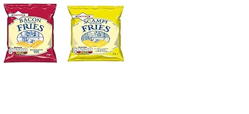 Smiths Bacon Fries + Smith Scampi Fries - A mouth Watering Taste from the UK.
