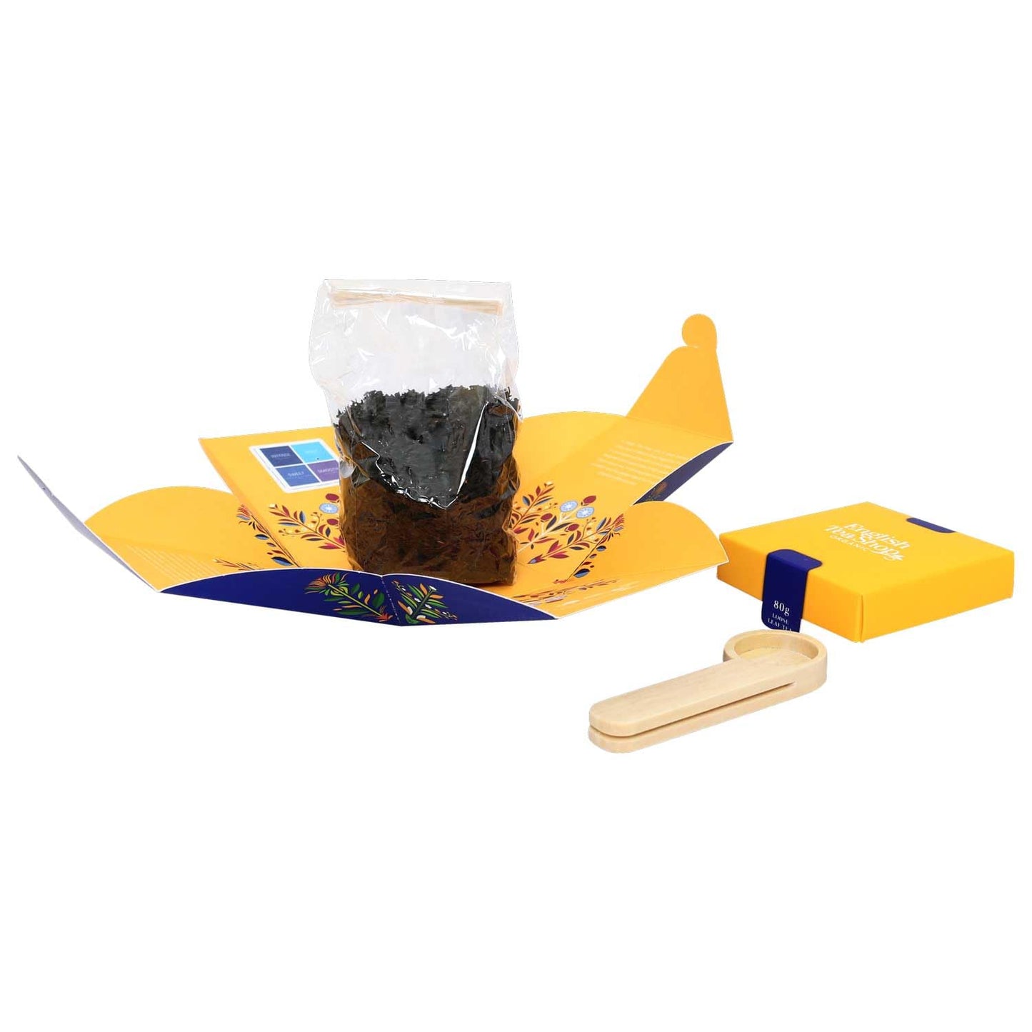 English Tea Shop Organic Fairtradeearl Grey - 80g Whole Leaf Tea Pack, 80g