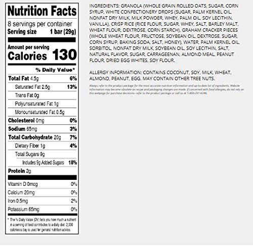 Sunbelt Bakery Meringue Chewy Granola Bars Lemon, 4 Count