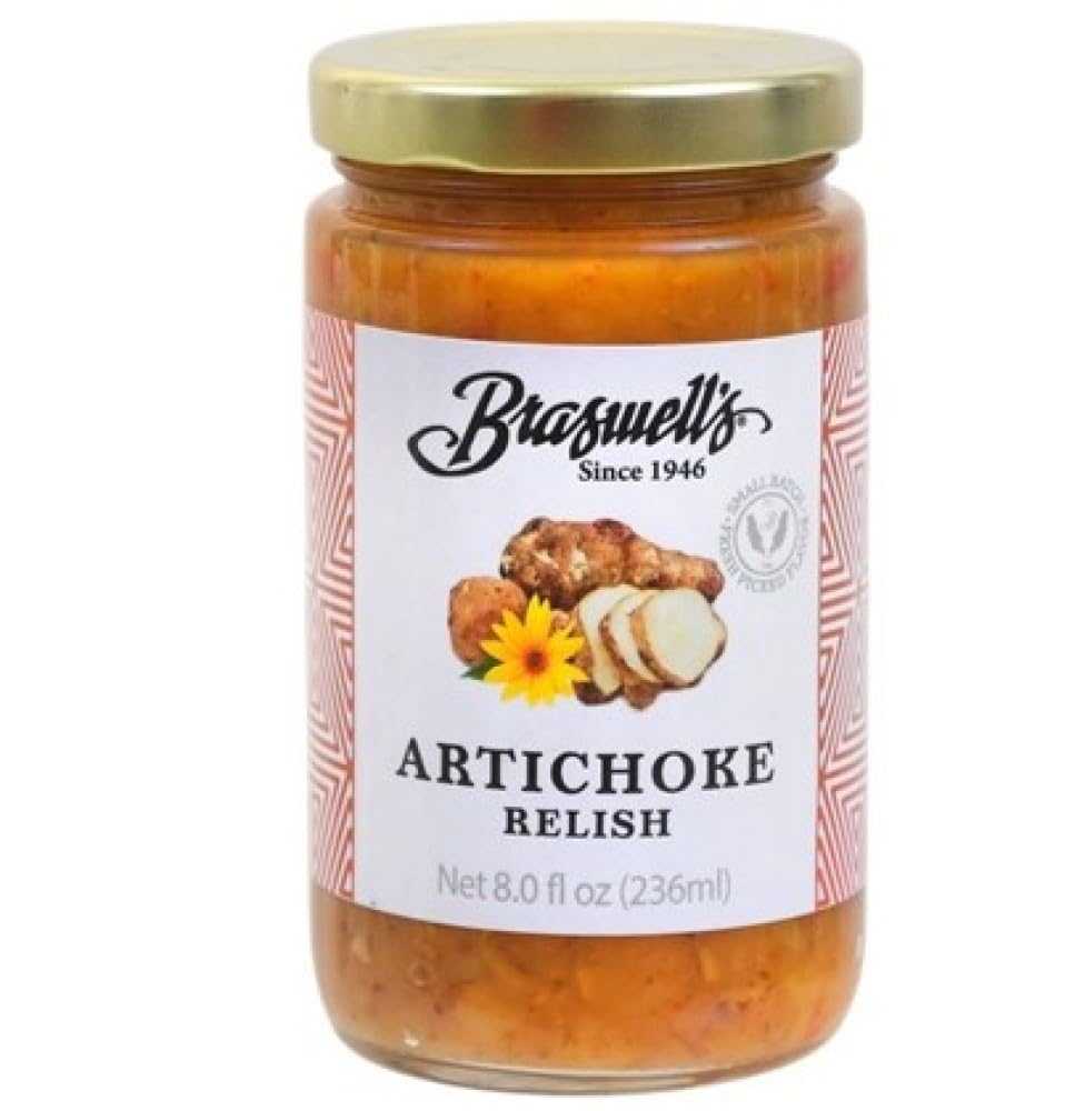 Braswell’s Gourmet Artichoke Relish - Small-Batch, Renowned Specialty, Made in USA, Since 1946 (8oz)