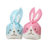 50pcs Bunny Goodie Bags Christmas Party Gifts Bolsas De Eco-friendly Bags Lollipop Wrapping Sweet Wrapping Treats Goodies Bag Dessert Candy Bag