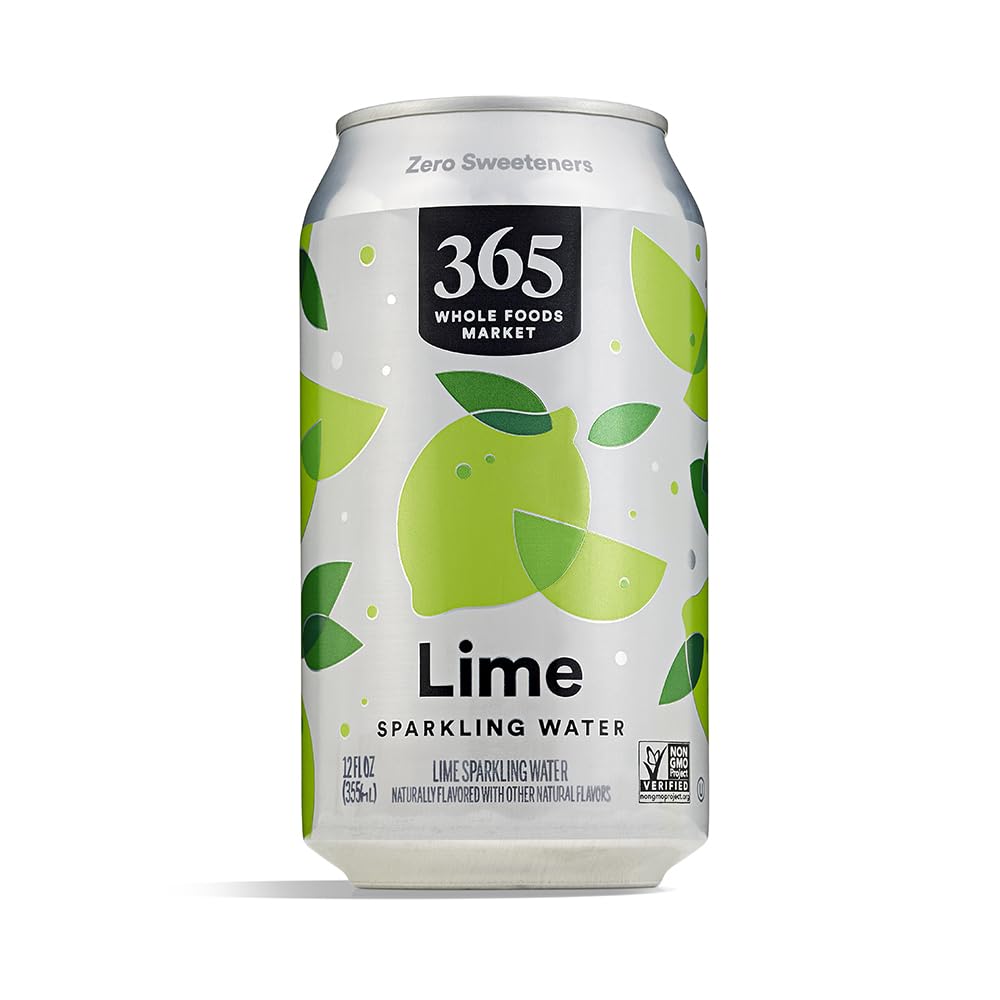 365 by Whole Foods Market, Lime Sparkling Water, 12 Fl Oz