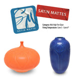 AMACO Satin Matte Glaze, 16 oz. (473 mL), SM-21 Dark Blue