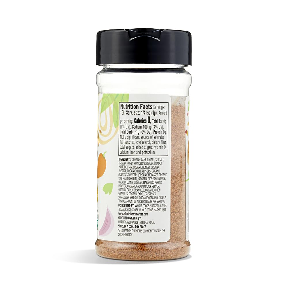 365 by Whole Foods Market, Organic Pork Spice Rub, 5.5 Ounce