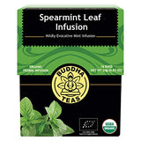 Buddha Teas Organic Spearmint Tea - OU Kosher, USDA Organic, CCOF, 18 Bleach-Free Tea Bags