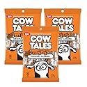 Goetze's Candy Vanilla Cow Tales Minis - 4 Ounce Bags - 3 Pack - Fresh from the Factory