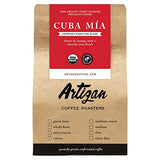 Organic Authentic Cuban Espresso - Cafe Cubano Cafecito - Intense Dark Roast - Cuba Mia Signature Blend - Whole Bean - Roasted in Miami, FL 5 LB