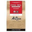 Organic Authentic Cuban Espresso - Cafe Cubano Cafecito - Intense Dark Roast - Cuba Mia Signature Blend - Whole Bean - Roasted in Miami, FL 5 LB