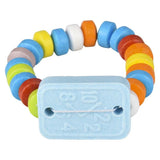Fruidles 12-Count Candy Watch Bracelet, Stretchable Multicolor Fruit-Flavored Chewables for Party Favors (Pack of 12)