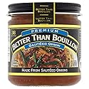 Better Than Bouillon Premium Sauteed Onion Base, Made from Sauteed Onions, Blendable Base for Added Flavor, 38 Servings Per Jar (8 Ounce (Pack of 1))