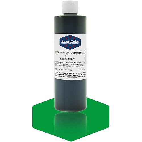 Americolor Soft Gel Paste Food Color, 13.5-Ounce, Leaf Green