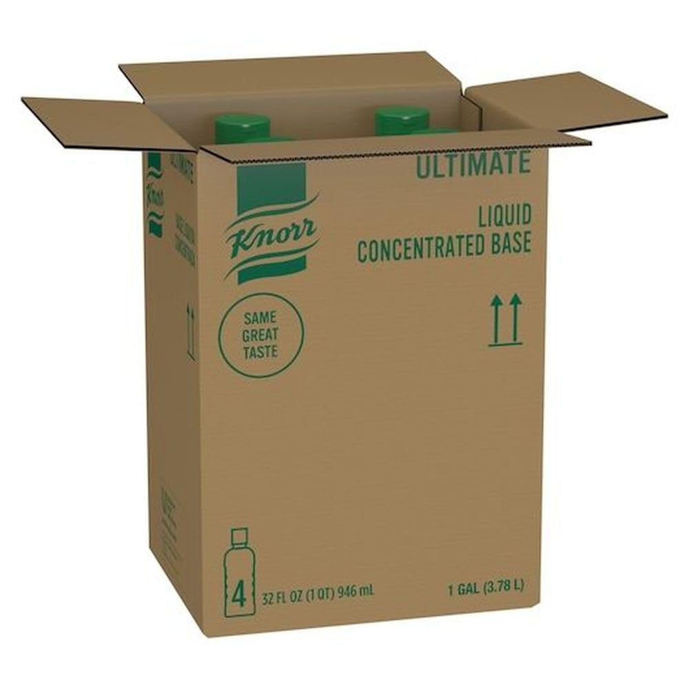 Knorr Vegetable Liquid Concentrated Base 32 ounce - 4 per case.