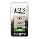 Jim’s Organic Coffee - Guatemalan Lake Atitlan - Single Origin, Medium Roast - Whole Bean 12 oz Bag