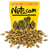 Nuts.com - Roasted Pumpkin Seeds - 2 Lb Bag, Salted No Shell Pumpkin Seeds, Healthy Snack for Adults & Kids, Rich in Protein, Fiber, Calcium