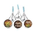 Wedding Candy Personalized Kisses 3lbs (Approx 300 Kisses) - Rustic Wedding Favors