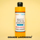 Grande Lavendera® Magic Stain Removal Liquid for Clothes, Orange Scented, Enzyme-Based Remover for Grease, Paint, Fabric and Shirts - 16 Fl oz
