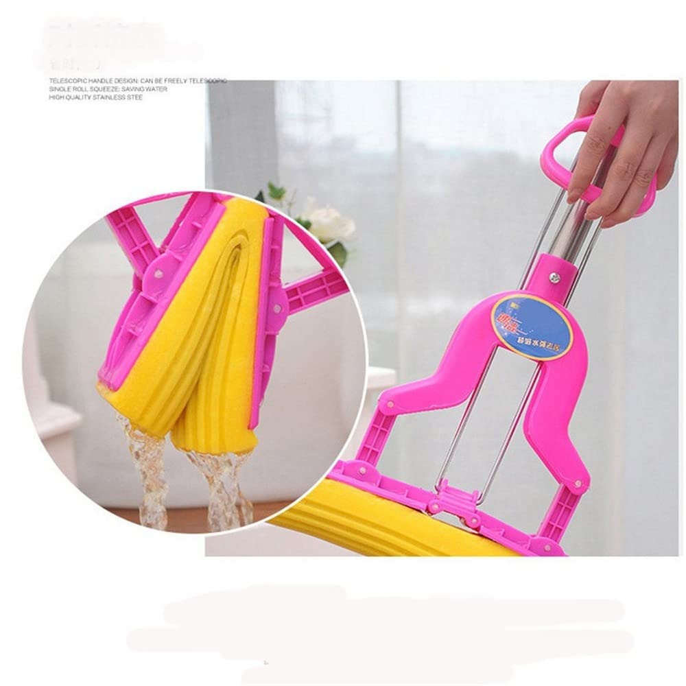 JONJUMP 5 Pieces Home Cleaning PVA Sponge Foam Rubber Mop Head Replacement Home Floor Cleaning Head Garden Cleaning Supplies Floor