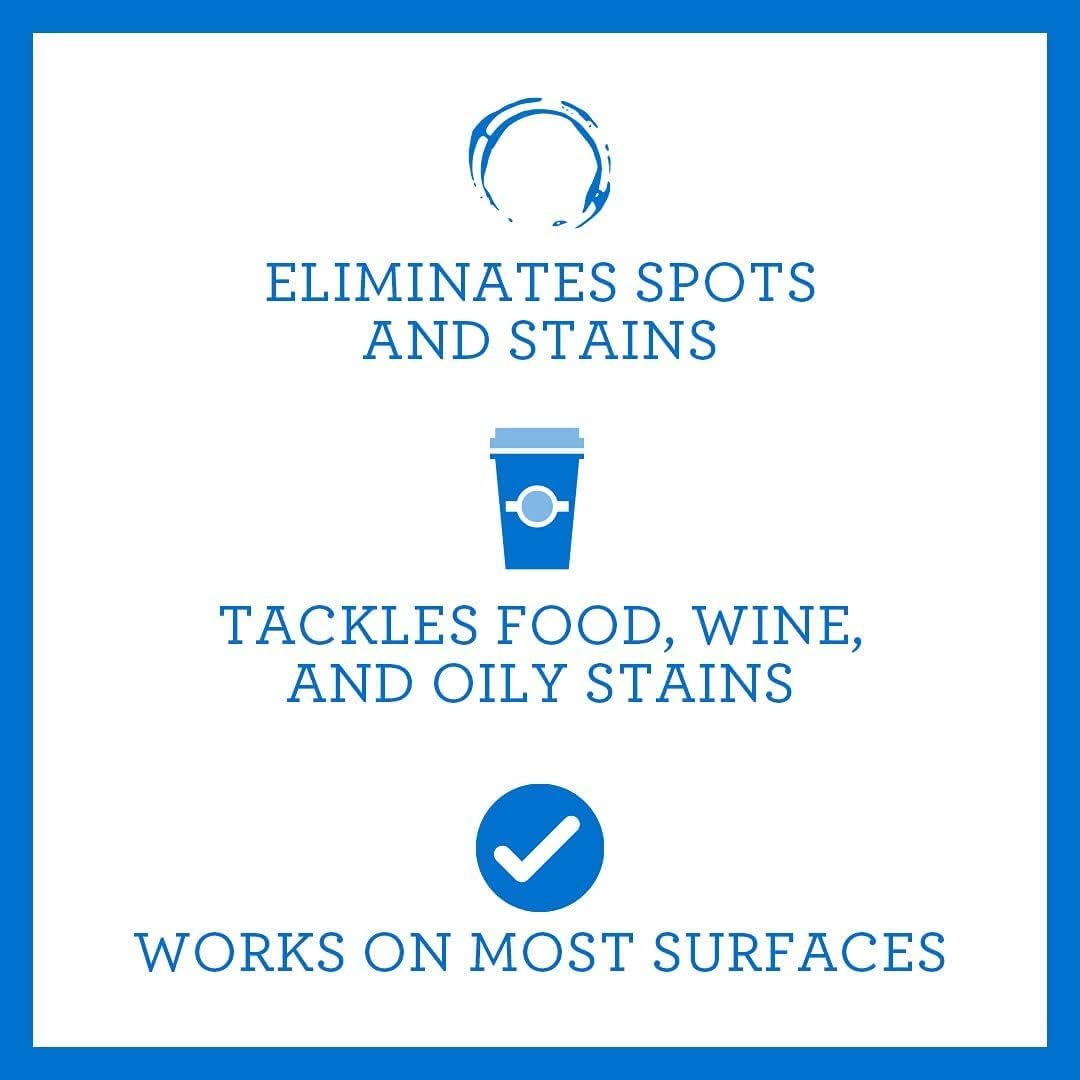 TriNova Astounding Spot Remover - Spot Cleaner for Carpet and Upholstery, Cleans Stains on Couch, Sofa, Fabric & More Removes Red Wine & Coffee Stains