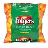 FOLGER'S Classic Roast Decaffeinated Filterpack Coffee, 0.9-Ounce Boxes (Pack of 80)