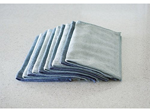 Sophisti-clean Microfiber Cleaning Cloths, Attract Dust Like a Magnet, Use Wet or Dry, Ultra Soft and Absorbent, Non-Abrasive, Streak Free, Reusable