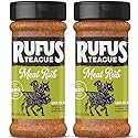 Rufus Teague Meat Rub, 2 Pack, Premium Barbecue Seasoning & Dry Rub for Smoking and Grilling, Award-Winning Flavor for Beef, Pork & Chicken