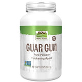 NOW Foods, Guar Gum Powder, 100% Pure Powder, Natural Thickener, Gluten-Free, 8-Ounce