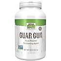 NOW Foods, Guar Gum Powder, 100% Pure Powder, Natural Thickener, Gluten-Free, 8-Ounce