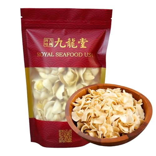 Royal Seafood USA Premium Sulfur free Dried Lily 225g Bulbs Fresh and Natural Dried Lily, Chinese herbal tea, Bai He dried lily for tea, Porridge